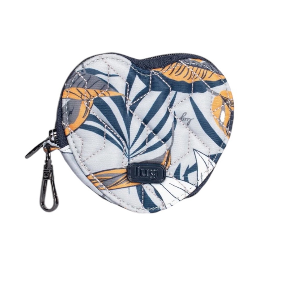 lug Heart Pouch Lily Grey NEW